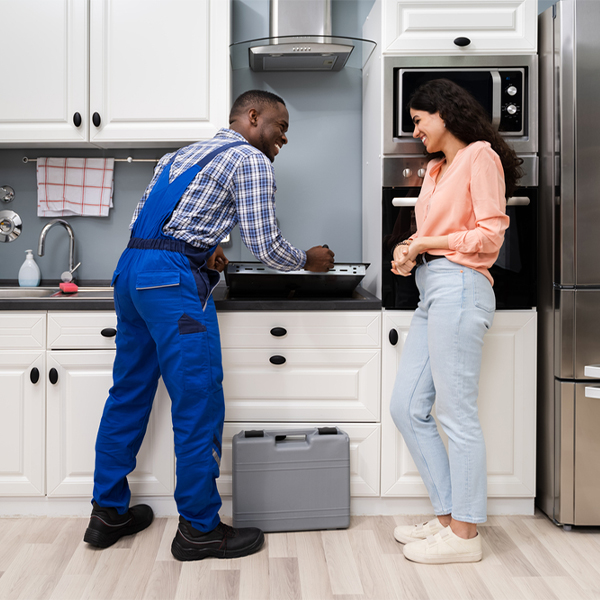 what kind of warranty do you offer on your cooktop repair services in Morgan County